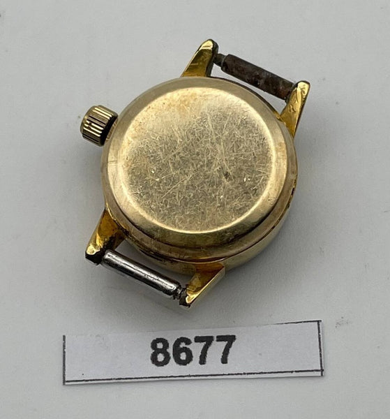 PROJECT TO FIX OMEGA LADYMATIC GOLD ROUND AUTOMATIC LADIES WATCH EU SHIP BV8677