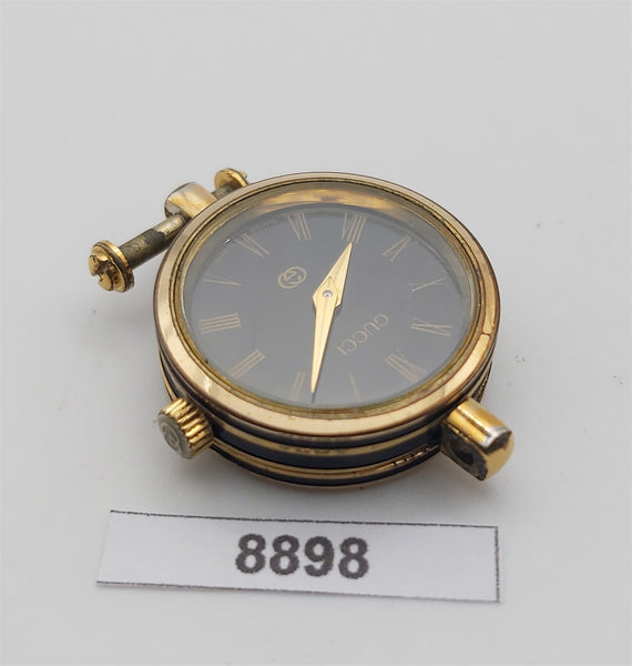 PROJECT TO FIX GUCCI LADIES GOLD ROMAN TRI COLOR GOLD WATCH EU SHIP WATCH 8898