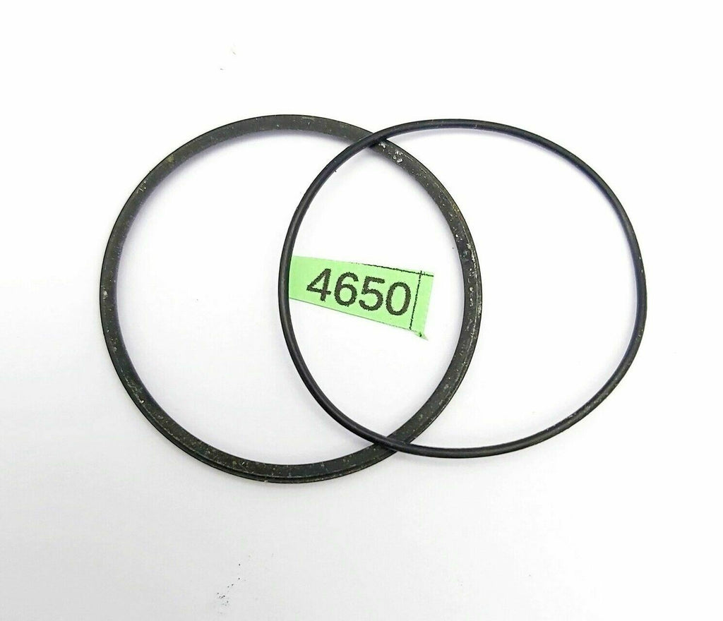 USED LOT 2 SEIKO CASE BACK & RUBBER UNDERLAY GASKET 6309 7290 WATCH BVT04650
