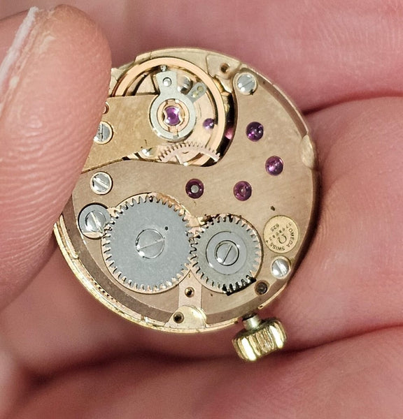 PROJECT TO FIX OMEGA DE VILLE GOLD PLATE cal. 625 LADIES WATCH EU SHIP B9944