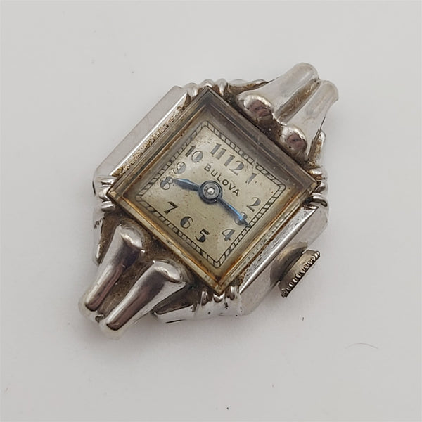 PROJECT TO FIX ART DECO BULOVA ARABIC LADIES MANUAL WIND WATCH 9243