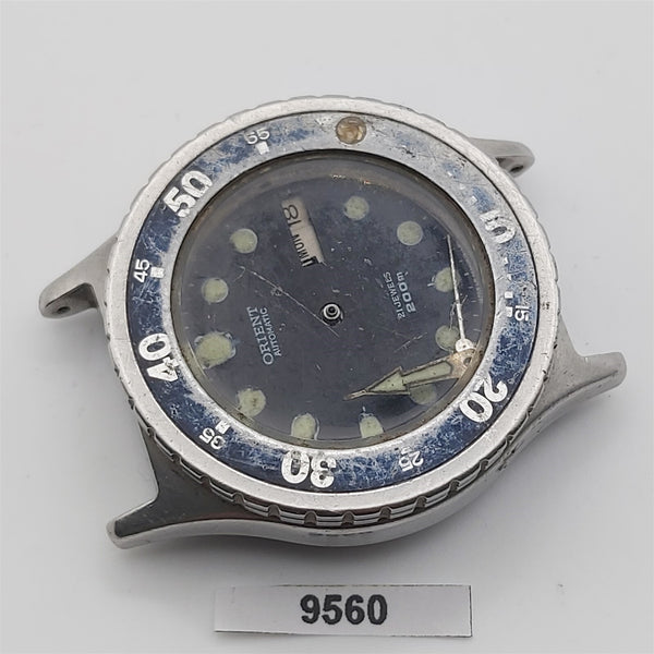PROJECT TO FIX ORIENT DIVER DAY DATE AUTO MIDSIZE 469DB760 CA EU SHIP 9560 WATCH