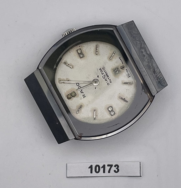 PROJECT TO FIX RADO DIASTAR SS CUSHION DATE EU SHIP MIDSIZE WATCH 10173