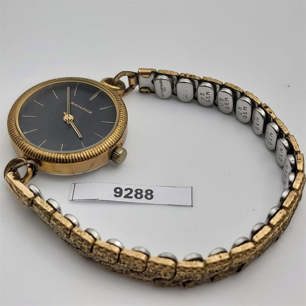 PROJECT FIX SANDOZ TONNEAU PETITE SIZE COIN RIMMED LADIES EU SHIP WATCH 9288