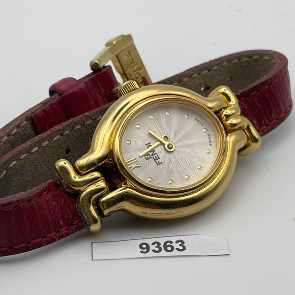 PROJECT TO FIX FENDI LADIES GOLD DIAL GOLD PLATE WATCH EU SHIP WATCH 9363