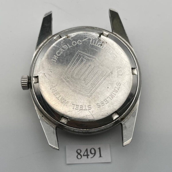 PROJECT FIX WALTHAM ROUND SS THICK LUGS MANUAL WIND 8491 DATE EU SHIP WATCH