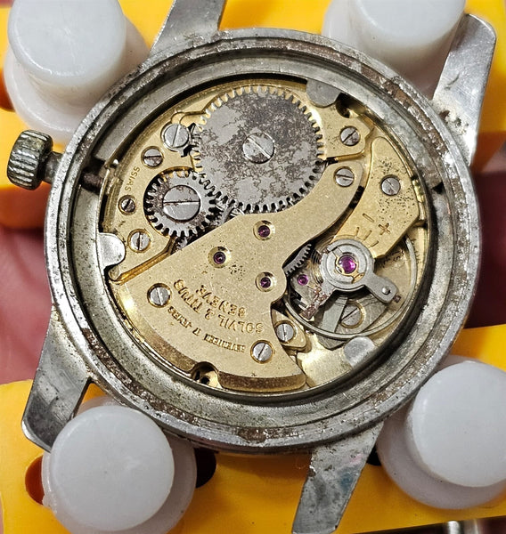 PROJECT TO FIX SOLVIL TITUS MENS SS ROUND MANUAL MENS SIZE WATCH EU SHIP BVT9877