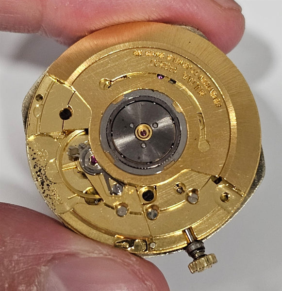 PROJECT TO FIX BULOVA CUSHION CASE GOLD PLATE 17j AUTOMATIC WATCH 8551