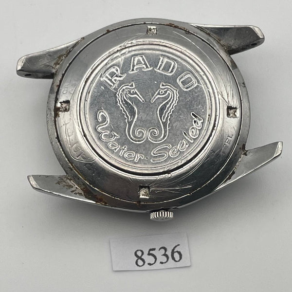 PROJECT TO FIX RADO GREEN HORSE ROUND CASE DATE AUTOMATIC MENS WATCH 8536