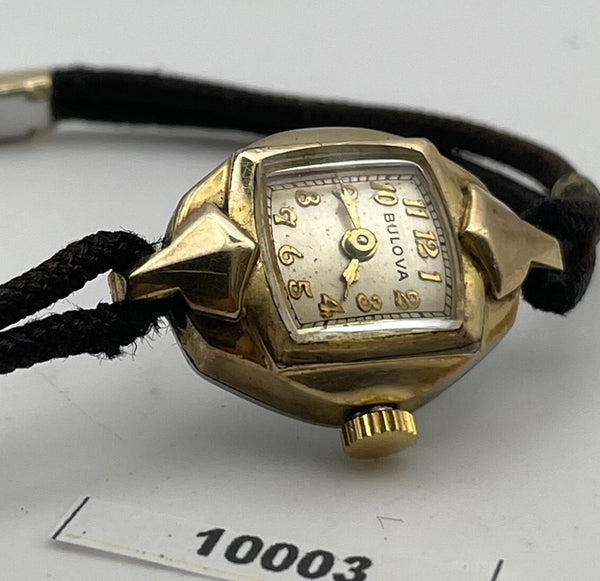 PROJECT TO FIX BULOVA LADIES ARABIC COCKTAIL PETITE MANUAL GF WATCH EU SHIP 1003