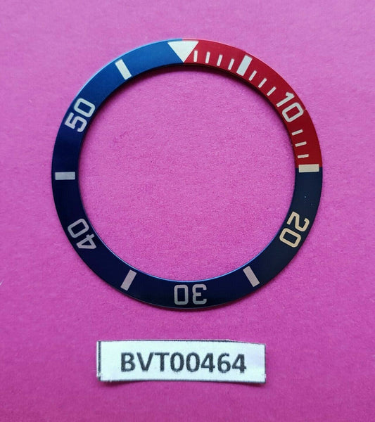 NEW SEIKO PEPSI RED BLUE INSERT TYPE 2 SEIKO 7S26-0040 DIVE WATCH BVT00464