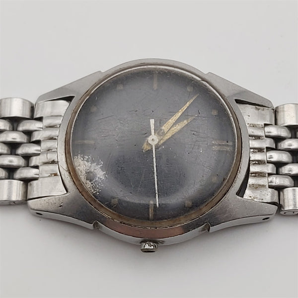 PROJECT TO FIX LORD ELGIN ROUND SS MIDSIZE AUTOMATIC WIND WATCH 9304