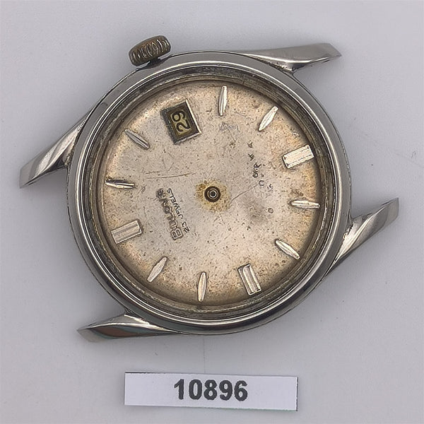 PROJECT TO FIX BULOVA SS ROUND AUTOMATIC WIND MENS WATCH BVT10896