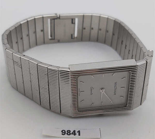 PROJECT FIX WALTHAM TEXTURED CASE LADIES QUARTZ DRESS WATCH 9841