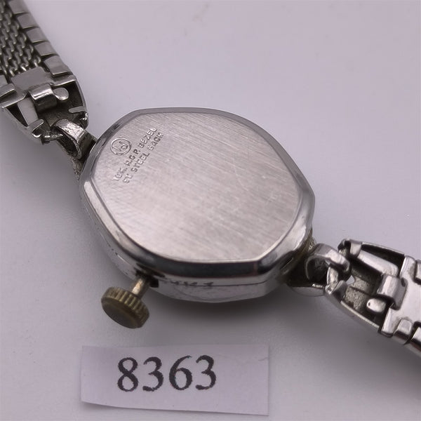 PROJECT TO FIX ART DECO ELGIN SS ARABIC LADIES MANUAL WIND WATCH 8363
