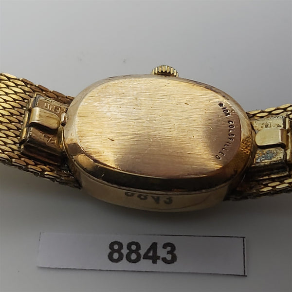 PROJECT TO FIX OMEGA GOLD MESH BAND MANUAL WIND LADIES DRESS WATCH EU SHIP B8843