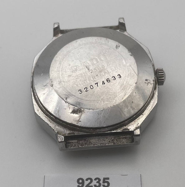 PROJECT TO FIX RADO VOYAGER SS HOODED LUGS DAY DATE EU SHIP MENS WATCH BVT09235