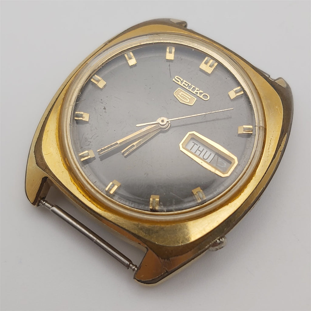 PROJECT TO FIX SEIKO 5 6119 7100 DAY DATE AUTOMATIC MENS EU SHIP WATCH 887412