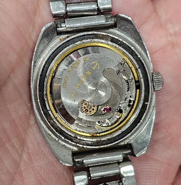 PROJECT TO FIX VINTAGE RADO VOYAGER DATE AUTOMATIC LADIES WATCH 10418