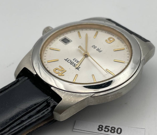 PROJECT TO FIX TISSOT PR 50 ROMAN DIAL MENS QUARTZ SS WATCH EU SHIP 8580