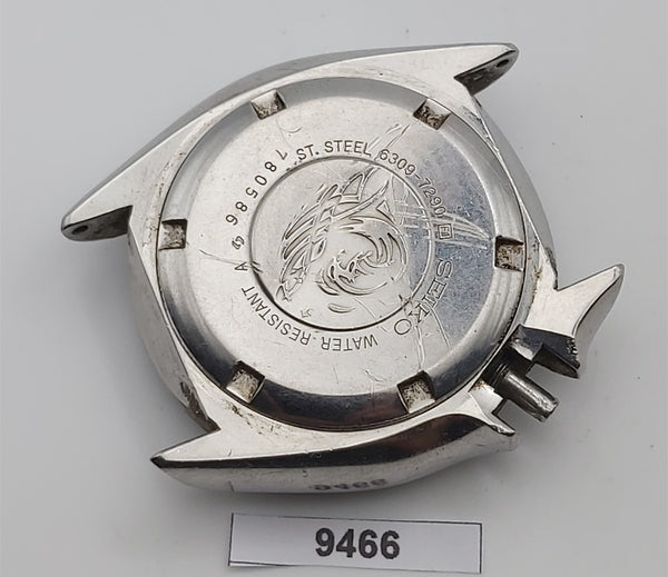 USED SEIKO 6309 7290 MIDCASE GLASS COVER KIT MENS WATCH BVT09466