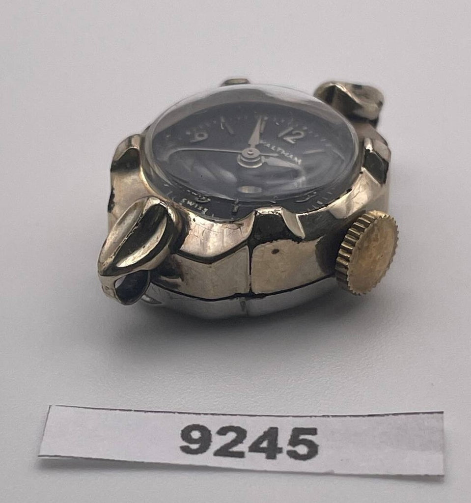 PROJECT FIX ART DECO WALTHAM LEAF LUGS MANUAL WIND COCKTAIL WATCH 9245