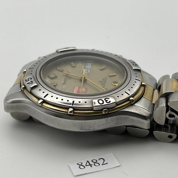 PROJECT TO FIX SWISS MILITARY AUTO GOLD SS MENS DATE WATCH EU SHIP
