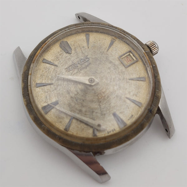 PROJECT TO FIX TUGARIS SUNBURST DIAL ROUND AUTOMATIC EU SHIP MENS WATCH 6511