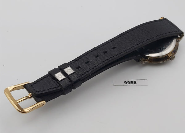 PROJECT TO FIX SANDOZ ROUND SHAPED 12 MARK DATE EU SHIP MENS MANUAL WATCH 9955