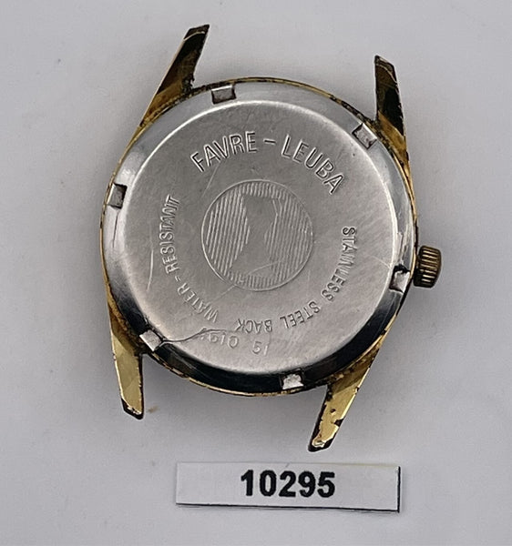 PROJECT TO FIX FAVRE LEUVA SEAKING GOLD MANUAL WIND DATE BOYSIZE WATCH 10295