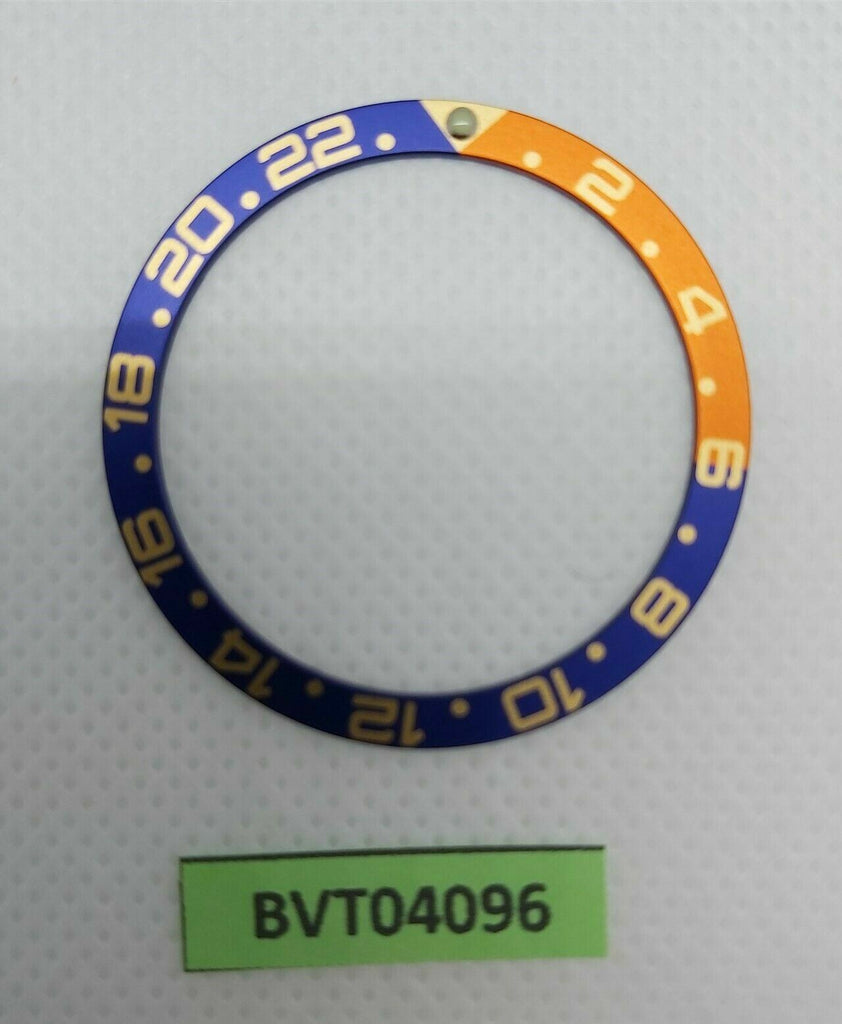 SEIKO RED GOLD BLUE RAISED PIP INSERT GMT 7S26 0020 SKX007 09 6309 7040 BVT04096