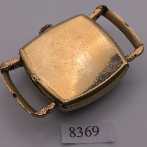 PROJECT TO FIX LORD ELGIN GOLD PLATE ARABIC SUBDIAL MIDSIZE MANUAL WIND WATCH