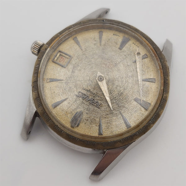 PROJECT TO FIX TUGARIS SUNBURST DIAL ROUND AUTOMATIC EU SHIP MENS WATCH 6511