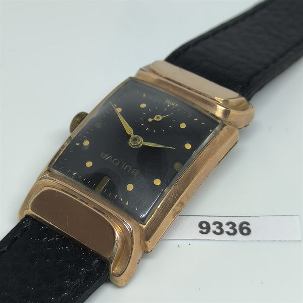 PROJECT TO FIX BULOVA ARABIC DIAL GOLD PLATE MIDSIZE 17j MANUAL WIND WATCH 9336