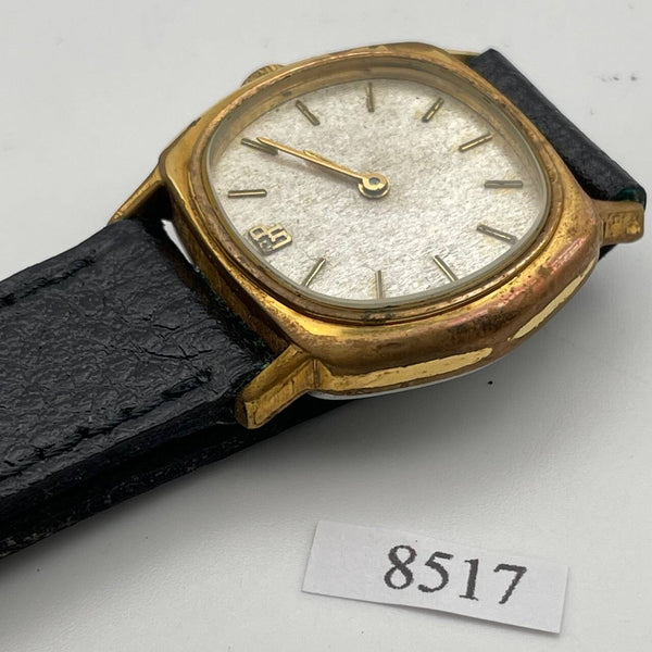 PROJECT TO FIX GIRARD PERREGAUX GOLD PLATE LADIES WATCH EUROPE SHIP 8517