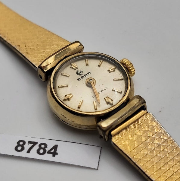 PROJECT TO FIX RADO LADIES COCKTAIL PETITE ART DECO WATCH EUROPE SHIP 8784
