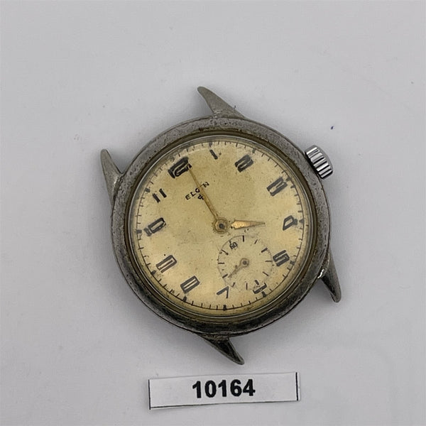 PROJECT TO FIX ELGIN ARABIC SUBDIAL LOOK MIDSIZE SS WATCH EU SHIP 10164