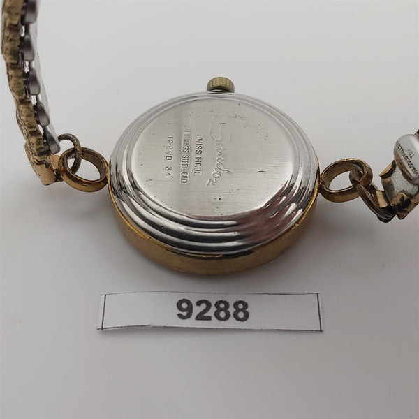 PROJECT FIX SANDOZ TONNEAU PETITE SIZE COIN RIMMED LADIES EU SHIP WATCH 9288