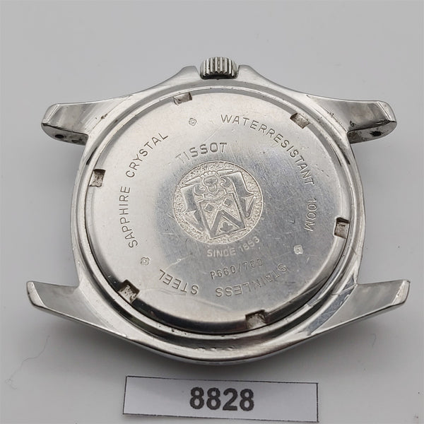 PROJECT TO FIX TISSOT ROMAN DIAL MENS QUARTS ROUND WATCH 8828 EU SHIP