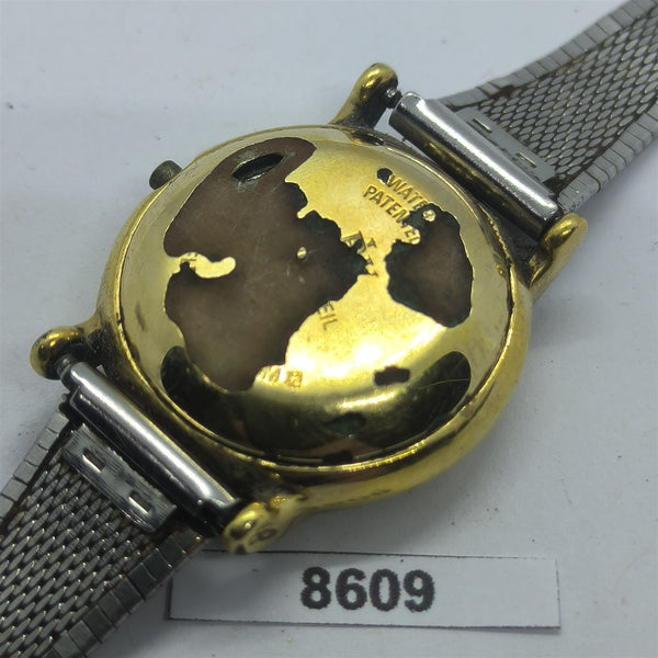 PROJECT TO FIX RAYMOND WEIL LADIES GOLD ROUND DATE WATCH EU SHIP 8609