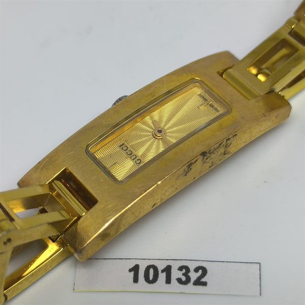PROJECT TO FIX GUCCI LADIES GOLD PLATE 3900 L QUARTZ DRESS WATCH EU SHIP 10132