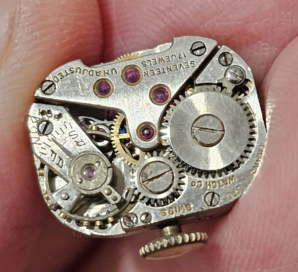 PROJECT TO FIX GRUEN LADIES ARABIC COCKTAIL PETITE MANUAL GF WATCH EU SHIP 9242