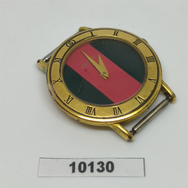 PROJECT TO FIX GUCCI LADIES GOLD ROMAN TRI COLOR GOLD WATCH EU SHIP WATCH 10130