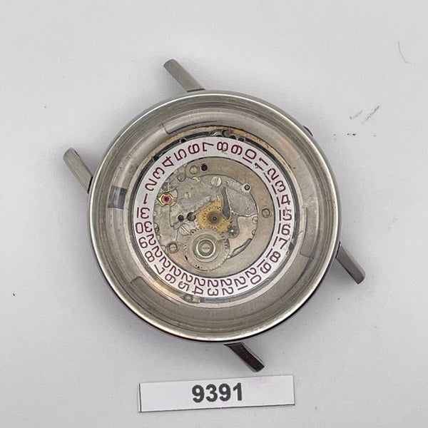 PROJECT TO FIX RADO GREENHORSE SS THICK LUGS DATE MENS WATCH EU SHIP 9391