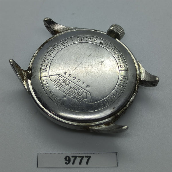 PROJECT TO FIX BENRUS ARROW MANUAL WIND ROUND EU SHIP UNISEX WATCH 9777