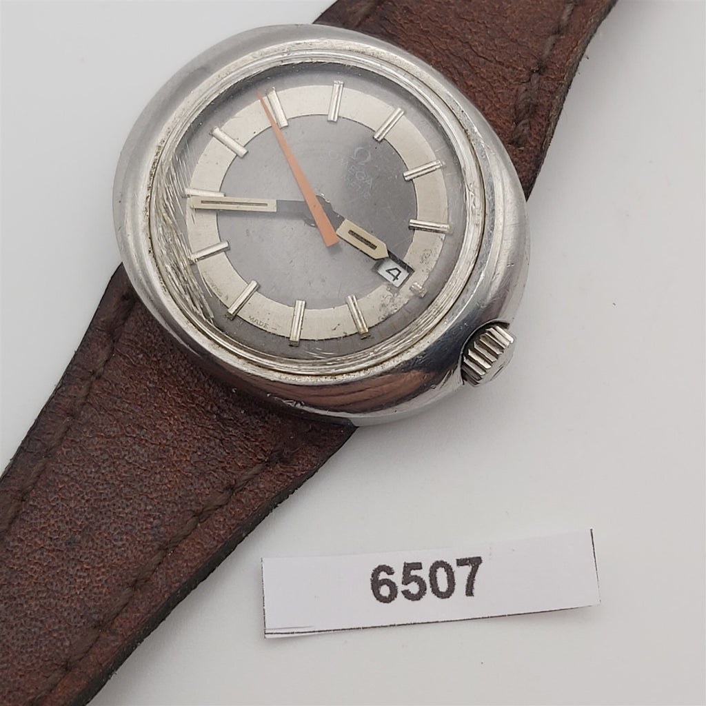 PROJECT TO FIX RETRO OMEGA GENEVE DYNAMIC STEEL LADIES DATE MANUAL WATCH BVT6507