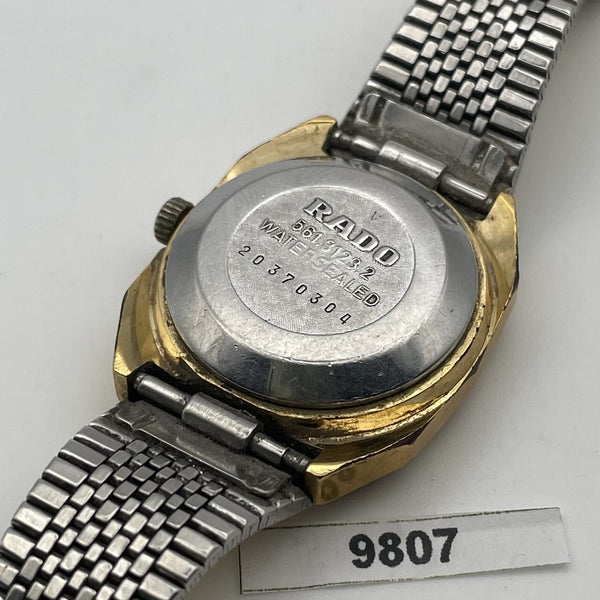 PROJECT TO FIX RADO LADIES SHANGRILA AUTOMATIC GOLD PLATE WATCH EU SHIP 9807