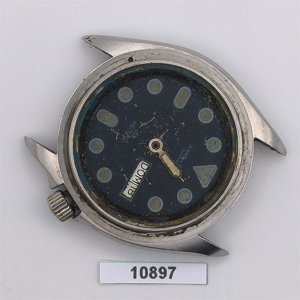 PROJECT TO FIX SOLVIL TITUS SS MENS AUTO DAY DATE DIVE WATCH EUROPE SHIP 10897