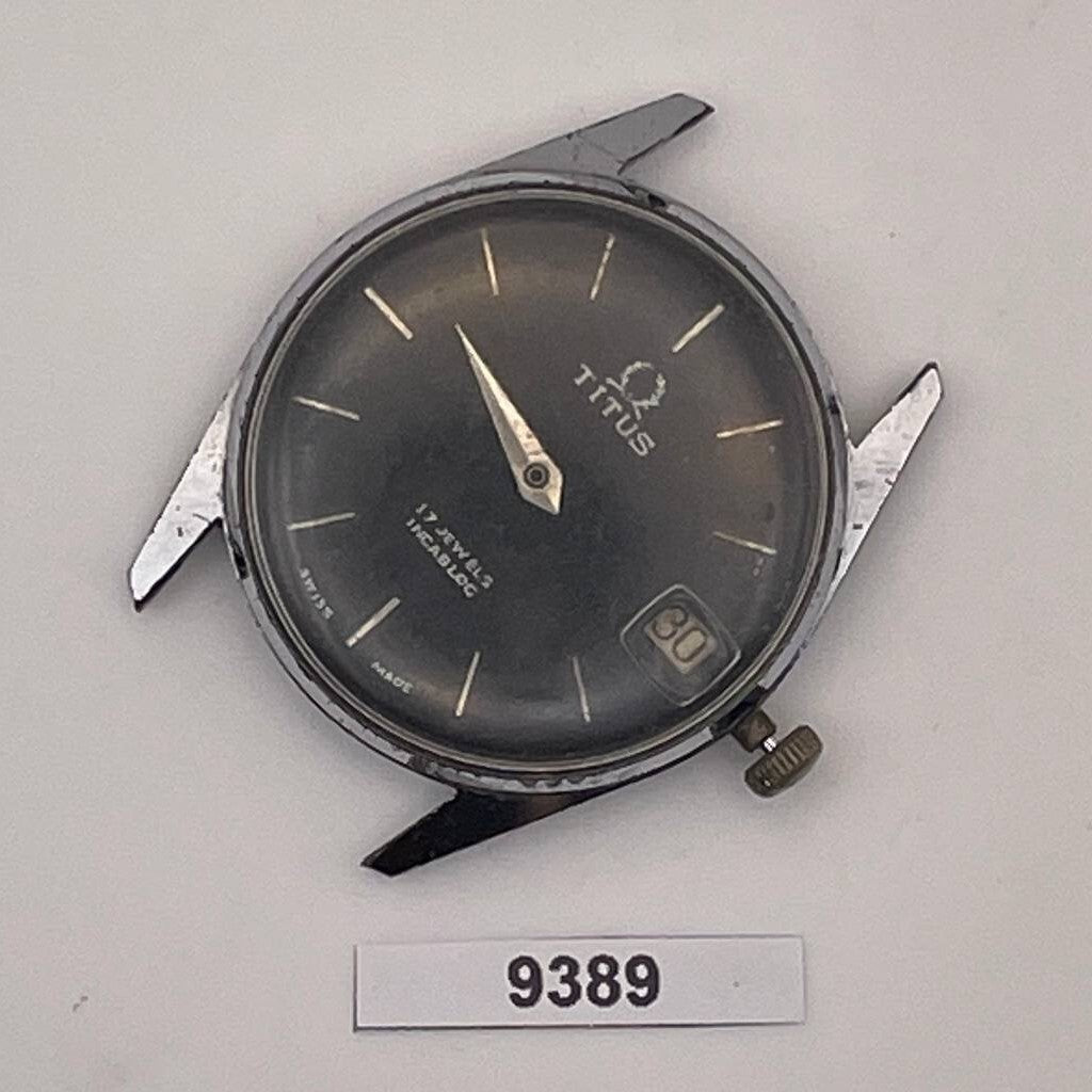 PROJECT TO FIX SOLVIL TITUS MENS SS ROUND MANUAL BOY SIZE WATCH EU SHIP BVT9389