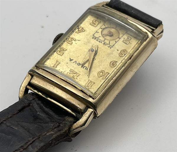 PROJECT TO FIX BULOVA ARABIC DIAL GOLD PLATE MIDSIZE MANUAL WIND WATCH BVT9904